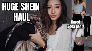 HUGE SHEIN TRY ON HAUL | 25+ items | (flared pants, cute tops, best accessories)