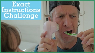 Exact Instructions Challenge!! | The Holderness Family