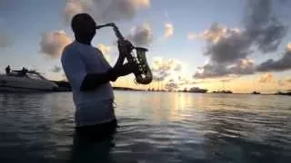 Sax at sunset
