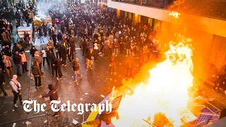 Covid-19: Protests erupt across Europe against new lockdown rules and mandatory vaccines