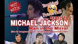 Michael Jackson 《Man in the Mirror》 Reaction!!【ENG SUBS】 || Three Musketeers React!!