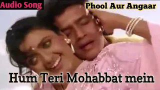 Hum Teri Mohabbat Mein | Phool Aur Angaar (1993)| Mithun Chakraborty | Shantipriya | Kumar Sanu