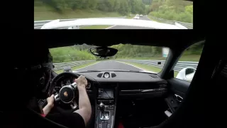 Porsche 991 GT3 - Chased by 997 GT3 RS on Nürburgring Nordschleife (Onboard, 31.08.2016)