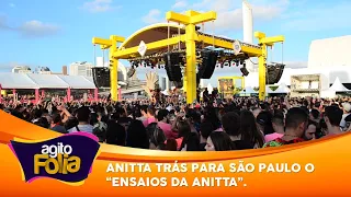 "Ensaios da Anitta" lota Memorial da America Latina em SP e contou com participações especiais