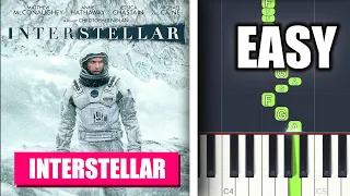 Day One (Interstellar) - Hans Zimmer | EASY Piano Tutorial