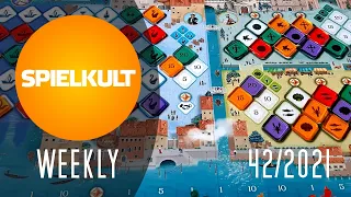 Weekly 42/2021 // Brettspiel-Reviews, Spieletreff, Preview