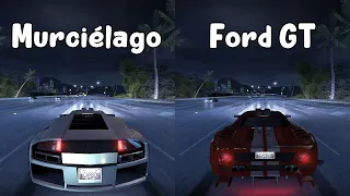 Lamborghini Murcielago vs Ford GT - Need for Speed Carbon (Drag Race)