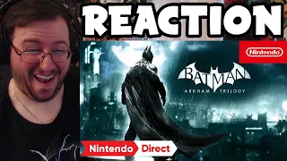 Gor's "Batman Arkham Trilogy on Switch" Reveal Trailer REACTION