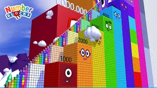 Looking for Numberblocks Puzzle Step Squad 60 to 20,000 to 20,000,000 MILLION BIGGEST!