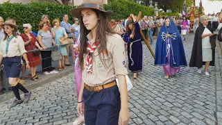 Procession of the Good Jesus of Calvary with Cumieira's Musical Band. Vila Real, Portugal. 2019