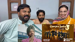 Reaction: CARRY ON JATTA 3 (Official Trailer) Gippy Grewal