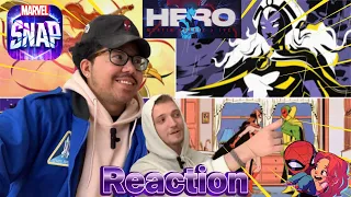 Hero ft. Martin Garrix & JVKE | ANIMATED CINEMATIC | MARVEL SNAP Reaction