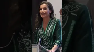 La reina Letizia "rapea" por la salud mental una letra de El Chojín #shorts