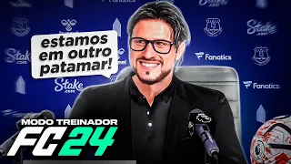 A GRANDE ESTREIA PELO EVERTON | CARREIRA TREINADOR EAFC 24 - Parte 2