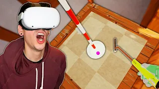 I PLAYED GOLF IT IN VR! (Golf It)