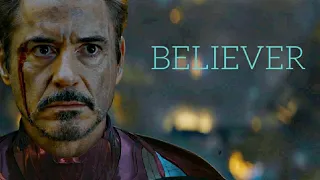 AVENGERS - BELIEVER || IMAGINE DRAGONS || AVENGERS SONG MIX || TRIBUTE TO MCU🔥🔥