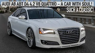 CLASSIC! AUDI A8 ABT D4 4.2 V8 - A CAR WITH SOUL! SUCH A STUNNER EVEN TODAY - IN DETAIL