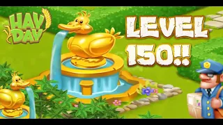 Hay Day Golden Duck Fountain | Level 150 Special Decoration