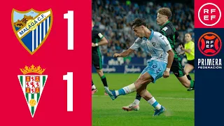 Resumen #PrimeraFederación | Málaga CF 1-1 Córdoba CF | Jornada 11, Grupo 2