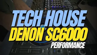 Denon SC6000 Performance | Tech House Mix | DJ Set