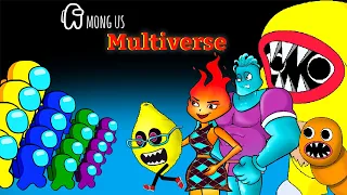 Multiverse of AMONG US ANIMATIONS 19 - Crew Among Us Funny Animation