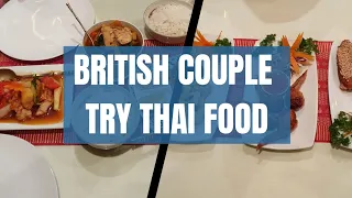 BRITISH COUPLE TRY AUTHENTIC THAI FOOD in the uk