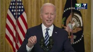 Guerra in Ucraina, Biden: "Putin è l'aggressore, e ora ne pagherà le conseguenze: la Russia ...