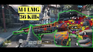 The Ultimate Slayer M4 LMG ! 36 Epic Kills With this beauty ! Call of duty mobile gameplay !