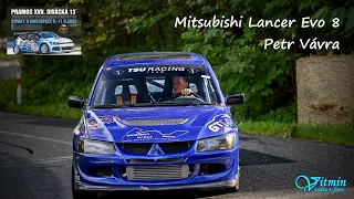 Petr Vávra - Mitsubishi Lancer Evo 8 - PRAMOS XVII. Divácká 13° - Diváky u  Hustopečí 2022 - MHCC