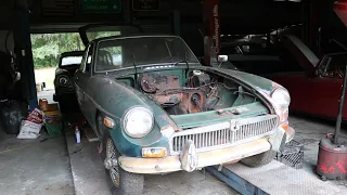 MGB GT V8 Swap project