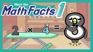 Meet the Math Facts Multiplication & Division - 2 x 4 = 8