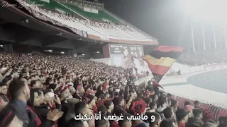 بحر الطوفان ابداع التراس اتحاد الجزائر مع الكلمات كما لم تراها من قبل