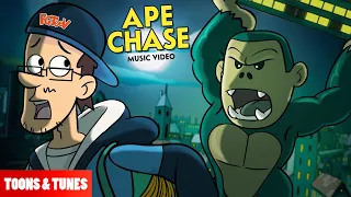 APE CHASE the Song (Animated Music Video based off the FGTeeV Books Style)