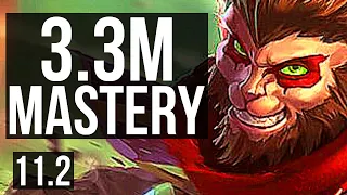 WUKONG vs AATROX (TOP) | 3.3M mastery, 1300+ games, 5/1/5 | KR Master | v11.2