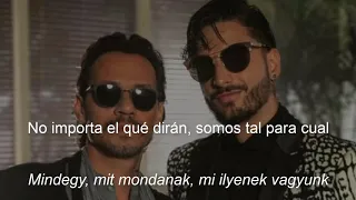 Maluma Marc Felices los 4 - Magyarul (hungarian subtitle)