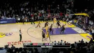 Los Angeles Lakers vs Miami Heat Recap (December 4, 2009)