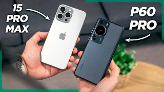 HUAWEI P60 Pro vs iPhone 15 Pro Max, Sigue SIENDO MEJOR!!!