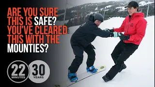 Snowboarding lessons with Justin Trudeau