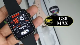 GS8 Max || Apple Watch Clone| Unboxing & Tutorial |Always On Display & 45mm 2 inch display