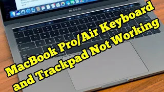 How To Fix MacBook Pro/Air Keyboard and Trackpad Not Working - Fixed 2023