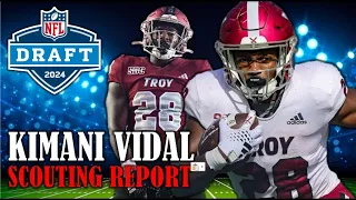 Kimani Vidal Draft Profile I 2024 NFL Draft Scouting Report & Analysis