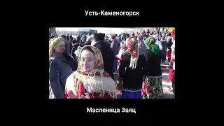 Усть-Каменогорск Странноватый заяц на Маслинице