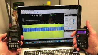 Quick Spurious Emissions Test: Baofeng UV-5R vs Yaesu VX-6 (Indoors)