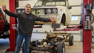 That Escalated Quickly! NEW BUILD!! 1977 Toyota Hilux!!