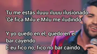 Milu - Gusttavo Lima / Letra espanhol