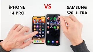 iPhone 14 Pro vs Samsung S20 Ultra | SPEED TEST