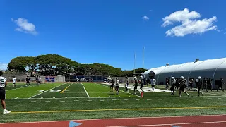 Hawaii Football Fall Scrimmage II