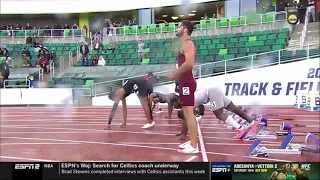 Men 100m Semifinals | NCAA Outdoor T&F Championships June 9, 2021-What happened to Terrance Laird?