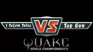 I Totem Teles vs Top Gun | Quake World Championship | NA | Regionals Sacrifice