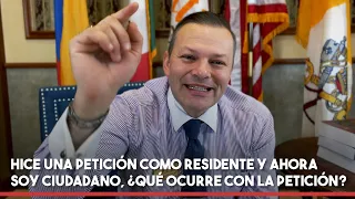 Hice una petición como residente y ahora soy ciudadano, ¿qué ocurre con la petición?